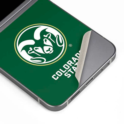 Colorado State University CSU Rams Logo Galaxy Z Flip6 Skin