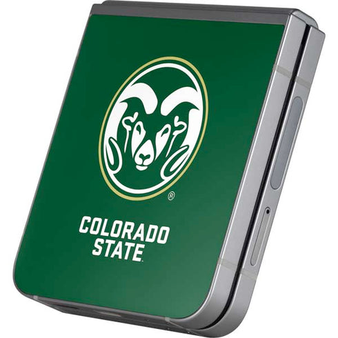 Colorado State University CSU Rams Logo Galaxy Z Flip6 Skin
