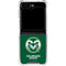 Colorado State University CSU Rams Logo Galaxy Z Flip6 Clear Case