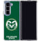 Colorado State University CSU Rams Logo Galaxy Z Fold5 5G Clear Case