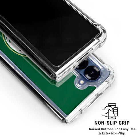 Colorado State University CSU Rams Logo Galaxy Z Fold6 Clear Case