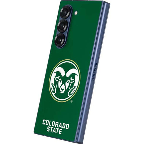 Colorado State University CSU Rams Logo Galaxy Z Fold6 Skin