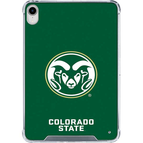 Colorado State University CSU Rams Logo iPad 11th Gen (2025) Clear Case