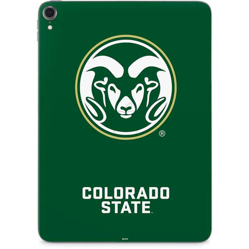 Colorado State University CSU Rams Logo Apple iPad Pro Skin