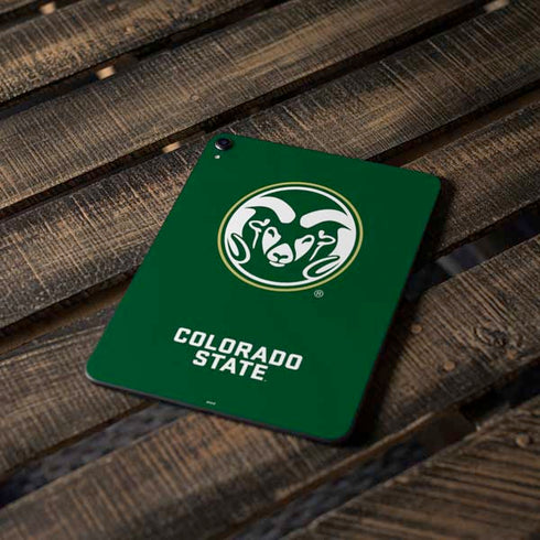 Colorado State University CSU Rams Logo Apple iPad Pro Skin