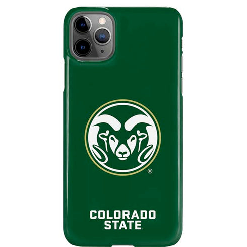 Colorado State University CSU Rams Logo iPhone Cases