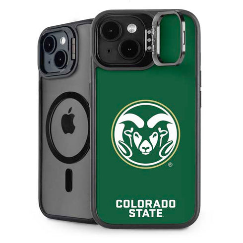 Colorado State University CSU Rams Logo iPhone 14 Kickstand Case