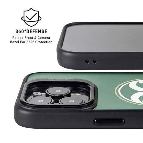 Colorado State University CSU Rams Logo iPhone 14 Pro Max Kickstand Case