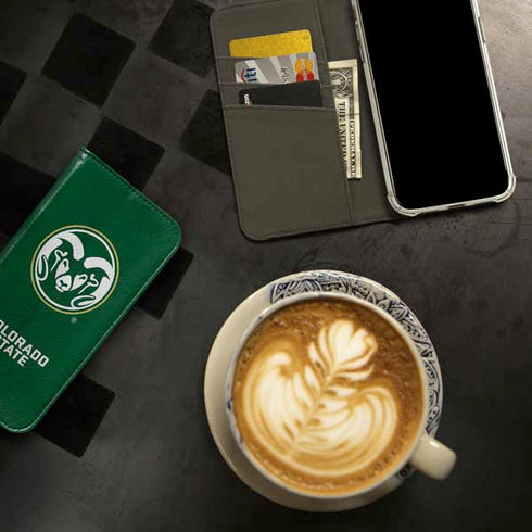 Colorado State University CSU Rams Logo iPhone 15 Plus Folio Case