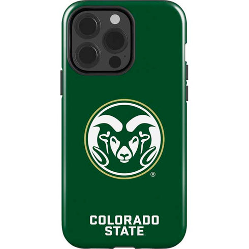 Colorado State University CSU Rams Logo iPhone 15 Pro Impact Case