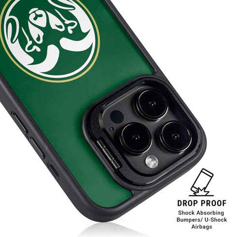 Colorado State University CSU Rams Logo iPhone 15 Pro Max Kickstand Case