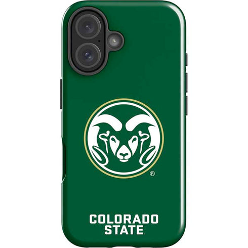 Colorado State University CSU Rams Logo iPhone 16 Impact Case