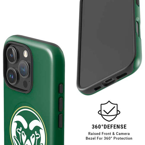 Colorado State University CSU Rams Logo iPhone 16 Pro Magsafe Impact Case