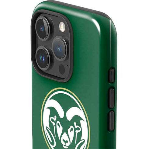 Colorado State University CSU Rams Logo iPhone 16 Pro Max Impact Case