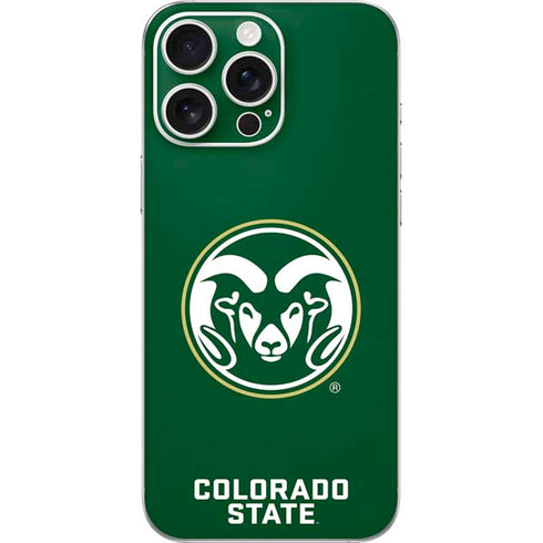 Colorado State University CSU Rams Logo iPhone 16 Pro Max Skin