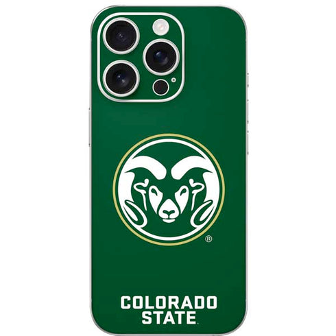 Colorado State University CSU Rams Logo iPhone 16 Pro Skin