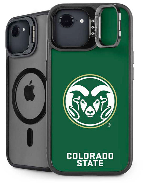 Colorado State University CSU Rams Logo iPhone 16e Kickstand Case