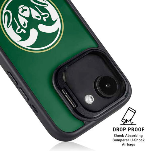 Colorado State University CSU Rams Logo iPhone 16e Kickstand Case