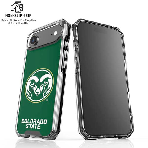 Colorado State University CSU Rams Logo iPhone 17 Air Clear Case