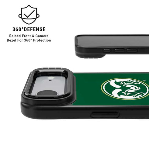Colorado State University CSU Rams Logo iPhone 17 Air Kickstand Case