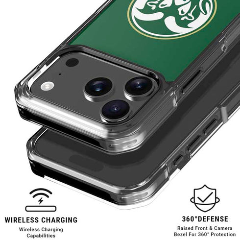 Colorado State University CSU Rams Logo iPhone 17 Pro Clear Case