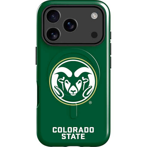 Colorado State University CSU Rams Logo iPhone 17 Pro Magsafe Impact Case