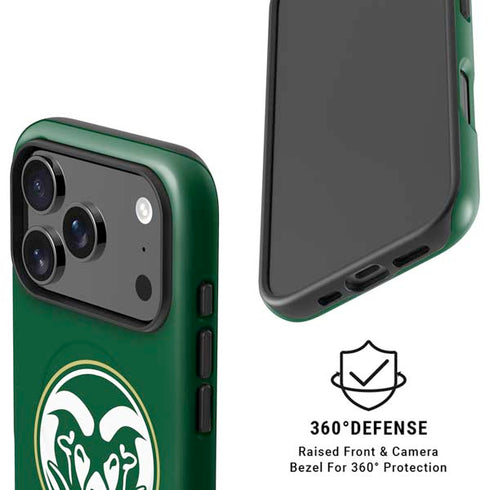 Colorado State University CSU Rams Logo iPhone 17 Pro Magsafe Impact Case