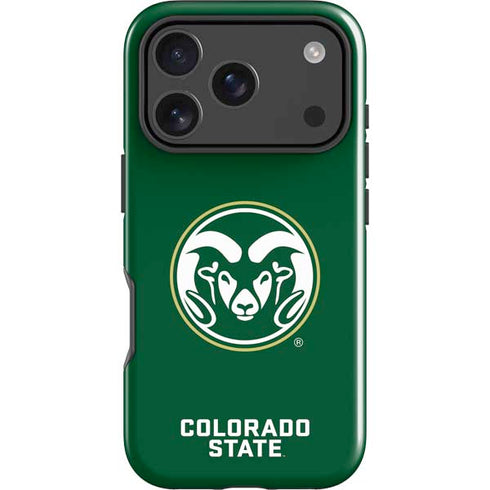 Colorado State University CSU Rams Logo iPhone 17 Pro Max Impact Case