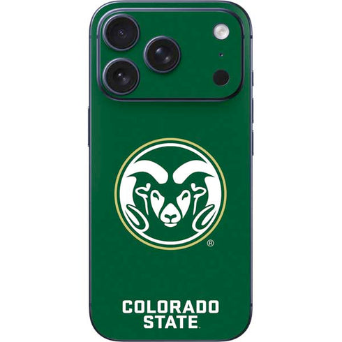 Colorado State University CSU Rams Logo iPhone 17 Pro Skin
