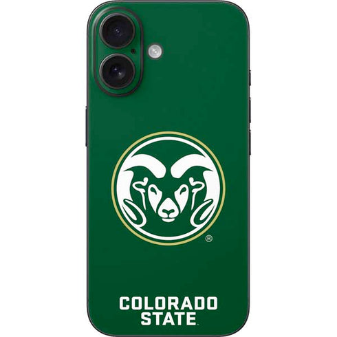 Colorado State University CSU Rams Logo iPhone 17 Skin