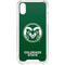 Colorado State University CSU Rams Logo iPhone XS Clear Case