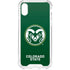 Colorado State University CSU Rams Logo iPhone XS Clear Case