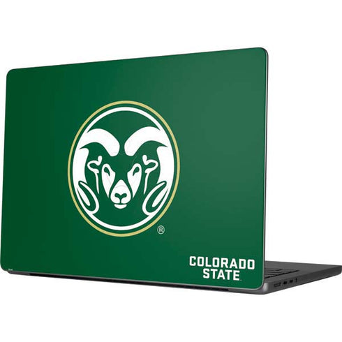 Colorado State University CSU Rams Logo Apple MacBook Pro 14-inch Skin