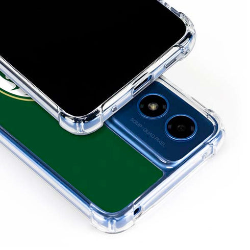 Colorado State University CSU Rams Logo Moto G 5G (2024) Clear Case