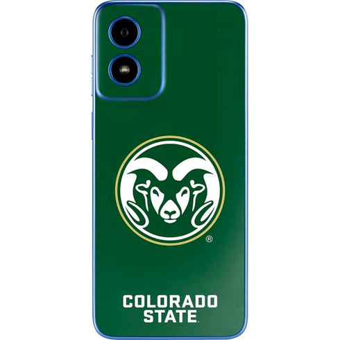 Colorado State University CSU Rams Logo Moto G Play 4G (2024) Skin