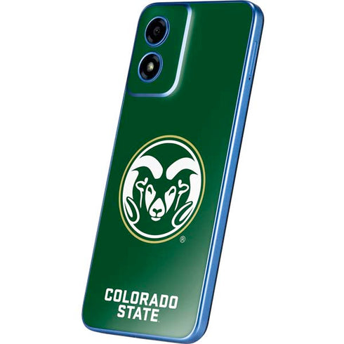 Colorado State University CSU Rams Logo Moto G Play 4G (2024) Skin