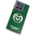 Colorado State University CSU Rams Logo Moto G Play 5G (2025) Clear Case