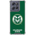 Colorado State University CSU Rams Logo Moto G Power 5G (2025) Clear Case