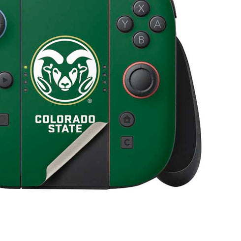 Colorado State University CSU Rams Logo Nintendo Switch 2 (2025) Joy-Con Controller Skin