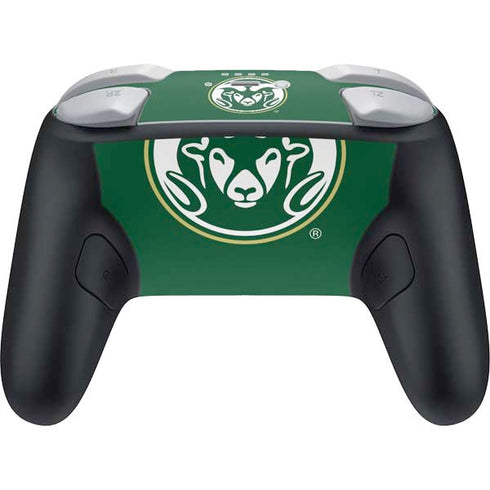 Colorado State University CSU Rams Logo Nintendo Switch 2 (2025) Pro Controller Skin
