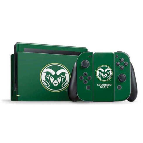 Colorado State University CSU Rams Logo Nintendo Skins