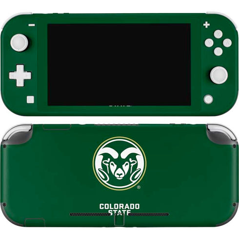 Colorado State University CSU Rams Logo Nintendo Switch Lite Skin