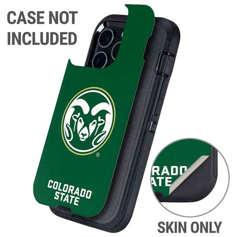 Colorado State University CSU Rams Logo Otterbox Defender iPhone Skin
