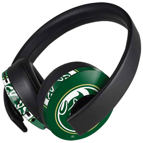 Colorado State University CSU Rams Logo PlayStation 4 Gold Wireless Headset Skin