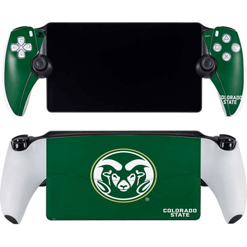 Colorado State University CSU Rams Logo PlayStation Portal Remote Player Skin