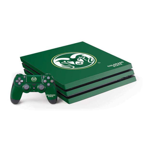 Colorado State University CSU Rams Logo PlayStation PS4 Skins