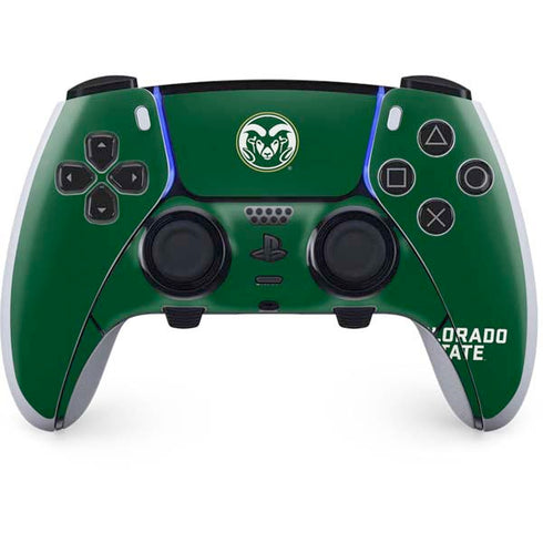 Colorado State University CSU Rams Logo PS5 DualSense Edge Pro Controller Skin