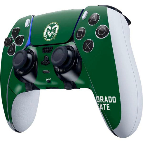 Colorado State University CSU Rams Logo PS5 DualSense Edge Pro Controller Skin