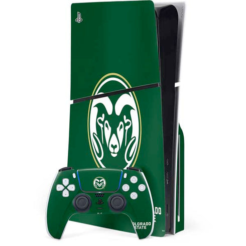 Colorado State University CSU Rams Logo PlayStation PS5 Skins