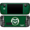 Colorado State University CSU Rams Logo Steam Deck Handheld Gaming Computer OLED Skin